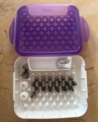 Set 22 beccucci Wilton originali + organizer