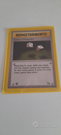 Carta pokemon allenatore gioco d'azzardo prima edi