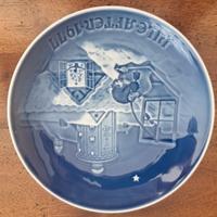 Piatto ceramica Copenaghen 1977