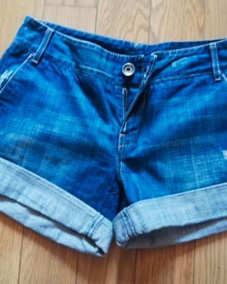 short in jeans da donna benetton usati