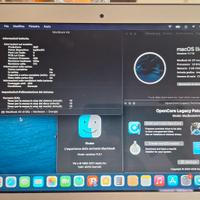 MacBook Air 2011 11 pollici macos big sur