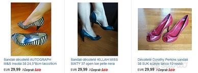 Sandali 37 38 Dorothy Perkins+Autograph+Killah