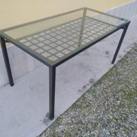 tavolo e tavolino metallo/vetro Ikea 