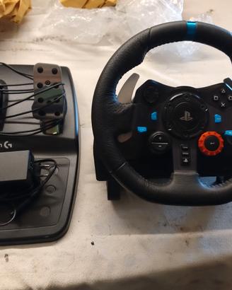Logitech G29 Volante + Pedaliera Force Feedback