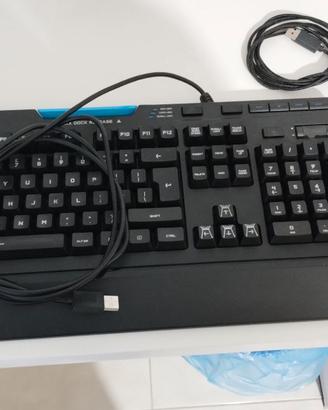 kit mouse tastiera logitech gaming