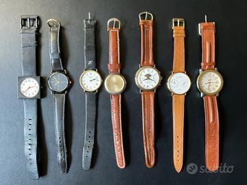 Collezione orologi vintage misti (anni ’80–’90)