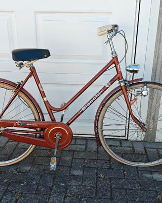 Bicicletta Bianchi da donna storica
