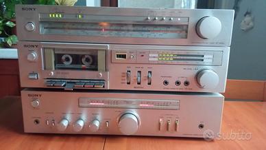 HiFi Sony 3 pezzi  TA-242 +TC-K33 + ST-A30L