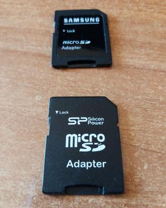 Adattatori Micro SD 2 pezzi Samsung e SP
