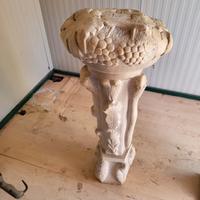 colonna in pietra bianca epoca 1900