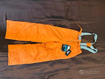 pantalone da sci 7/8 anni 130 cm trepass