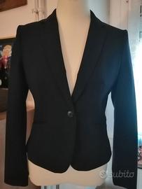 Elegante  blazer blu notte