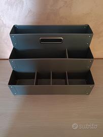 Organizer da scrivania colore grigio - IKEA.