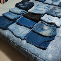 stock pantaloni e camicie jeans uomo 