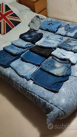 stock pantaloni e camicie jeans uomo 