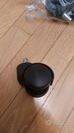 ruote ricambio sedia ufficio