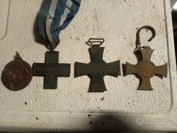 medaglie  croce al merito di guerra 