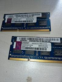 ram ddr3  2+2 gb