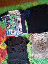 Set 4 magliette 5€