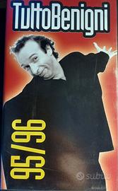 Videocassetta VHS "Tutto Benigni 95/96"