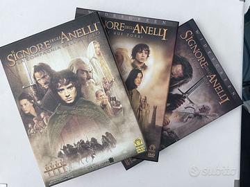 dvd trilogia de "Il Signore degli Anelli"