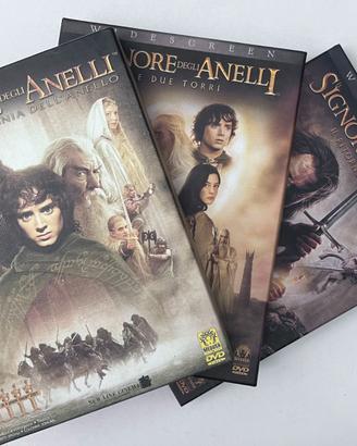 dvd trilogia de "Il Signore degli Anelli"