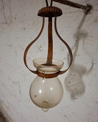 lampadario vetro
