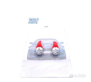 LAMPADINA LED ROSSA W5W T10