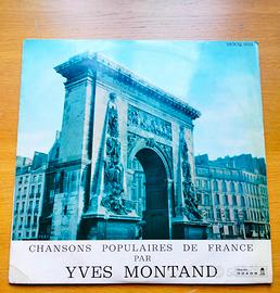 Yves Montand - Chansons Populaires De France LP