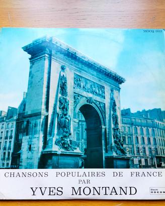 Yves Montand - Chansons Populaires De France LP