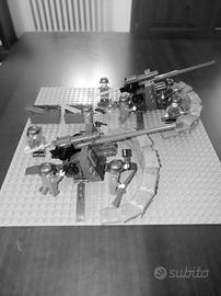 Lego compatibile - artiglieria tedesca ww2 Flak88