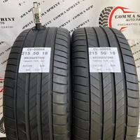 2 pneumatici 215/50 r18 bridgestone estive 75%