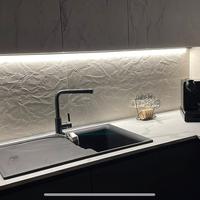 Led barra luce,3 metri,luce naturale,profil bianco