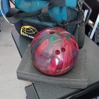 Palla Bowling 8 lb Maxim Ebonite con borsa