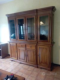 VETRINA ARTE POVERA IN NOCE