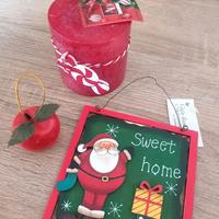 Set decorazioni natalizie