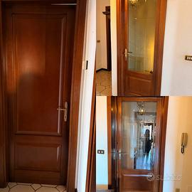 Porte interne in legno complete di telaio