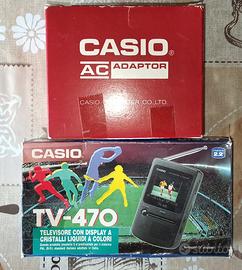 Tv portatile Casio TV-470 anni '90