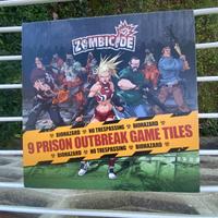 Zombicide 9 tasselli mappa Prison outbreak