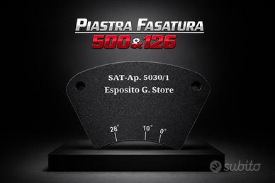 Piastra fasatura per 500 & 126 D'epoca