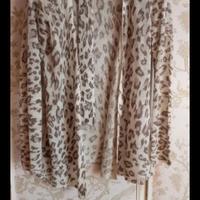 Cardigan maculato lana taglia unica