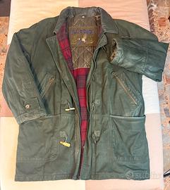 Montgomery Pelle Verde Blue Duck Vintage Alamari