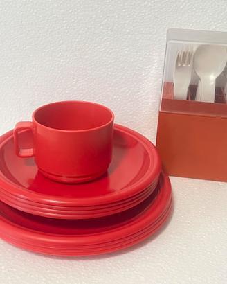 Set posate e piatti da picnic
