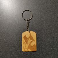 portachiavi personalizzati in legno