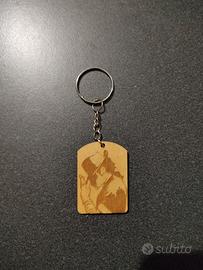 portachiavi personalizzati in legno