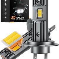 Zethors Lampadine H7 LED Fari con 16 Chip CSP-60W