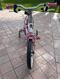 Bici bambina 4/6 anni 16 pollici
