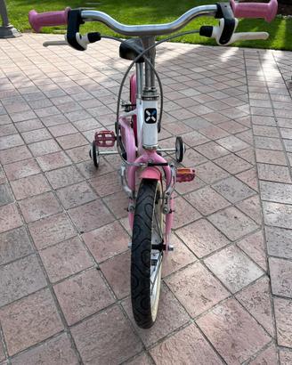 Bici bambina 4/6 anni 16 pollici