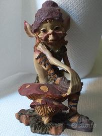 Pixies folletto elfo resina dipinto a mano