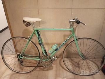 Bicicletta Bianchi vintage per Eroica